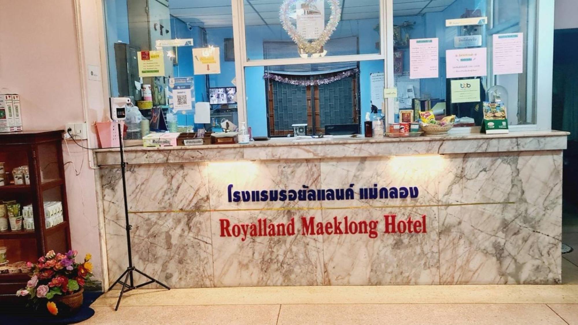 Royal Land Mae Klong Hotel Samut Songkhram Esterno foto