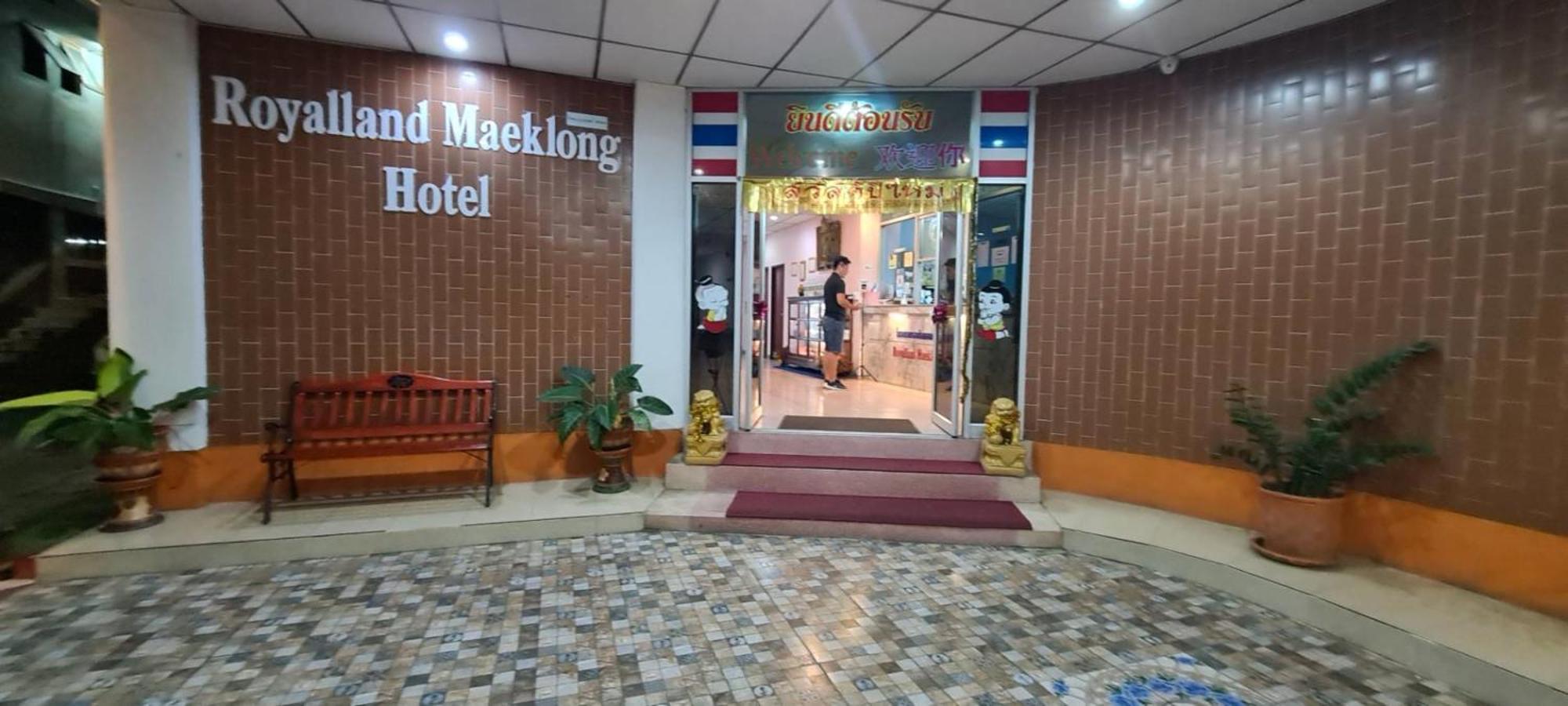 Royal Land Mae Klong Hotel Samut Songkhram Esterno foto